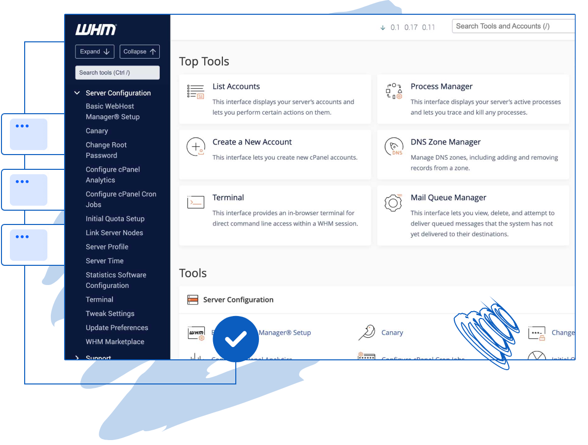 Powerful WHM & cPanel to Manage Hosting Business